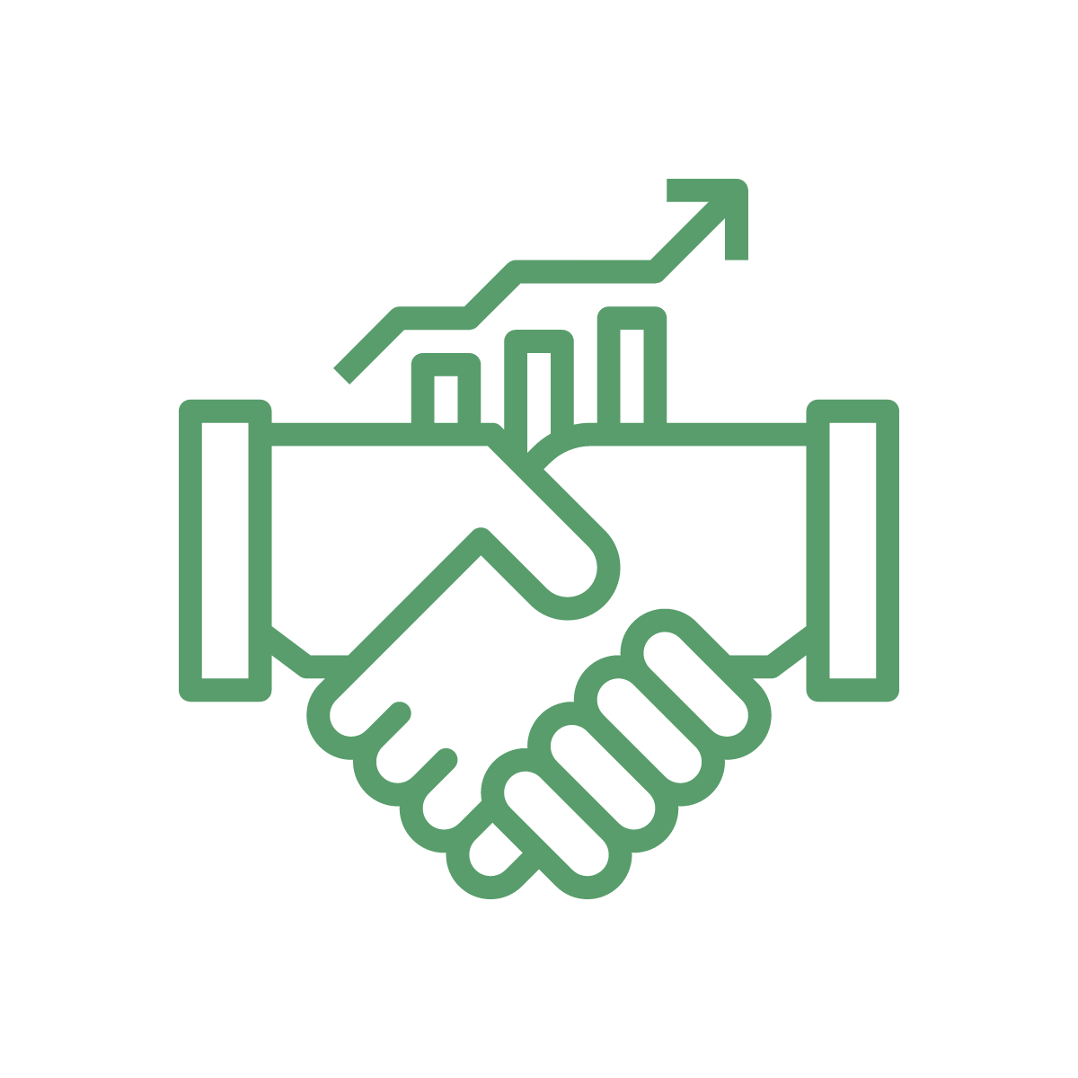 partnership handshake icon